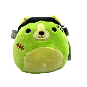 Frankenbear Len 5" Squishmallows Halloween Squad 2021‎ Kellytoy Plush NWT